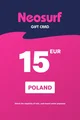 Neosurf 15 EUR Payment Card (Poland) thumb 1