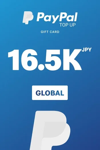 PayPal 16500 JPY Payment Card (Global)