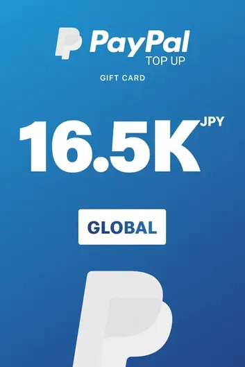 PayPal 16500 JPY Payment Card (Global)