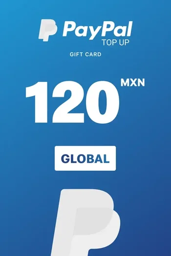 PayPal 120 MXN Payment Card (Global)