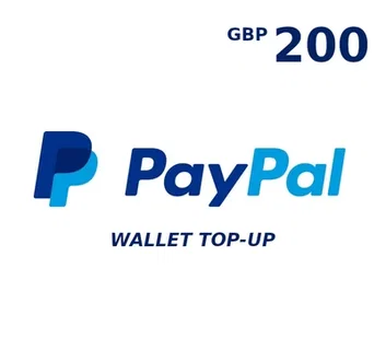 PayPal 200 GBP Payment Card (United Kingdom)