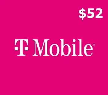 T United States 52 USD Mobile Top-up