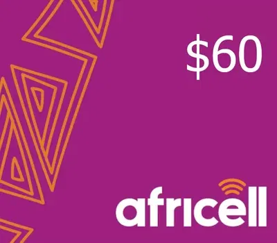 Africell CG DR Congo 60 USD Mobile Top-up gallery image 1