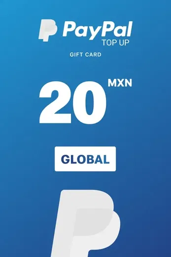 PayPal 20 MXN Payment Card (Global) gallery image 1