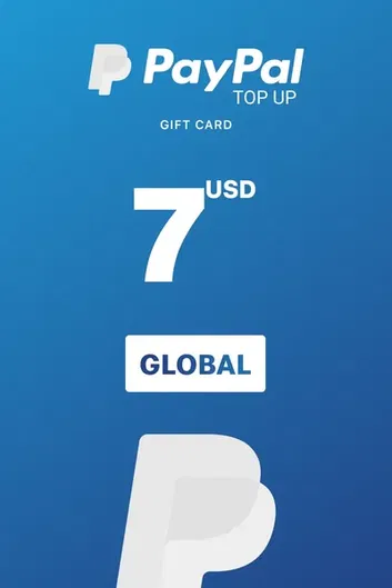 PayPal 7 USD Payment Card (Global)