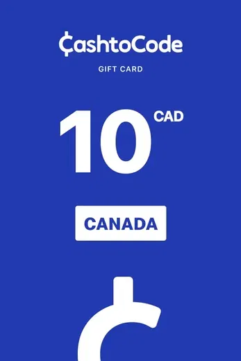 CashtoCode 10 CAD Payment Card (Canada) gallery image 1