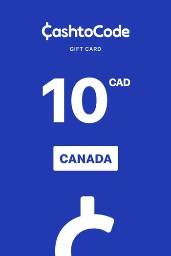CashtoCode 10 CAD Payment Card (Canada)