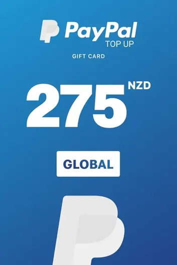 PayPal 275 NZD Payment Card (Global)