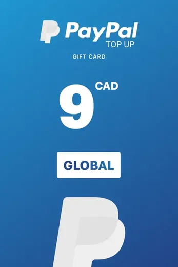 PayPal 9 CAD Payment Card (Global) gallery image 1