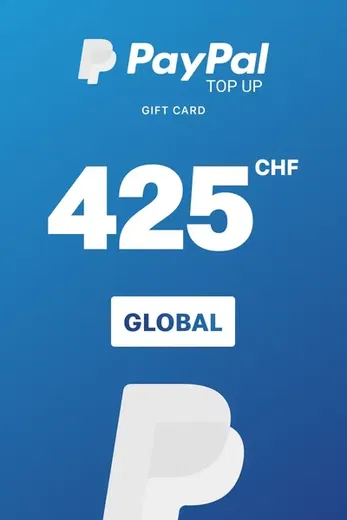 PayPal 425 CHF Payment Card (Global) gallery image 1