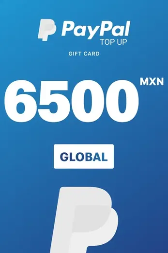 PayPal 6500 MXN Payment Card (Global) gallery image 1