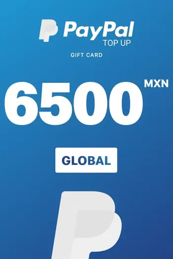 PayPal 6500 MXN Payment Card (Global)