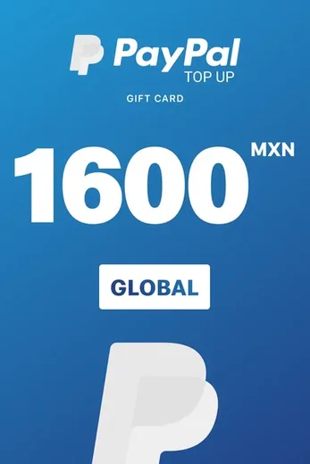 PayPal 1600 MXN Payment Card (Global) gallery image 1