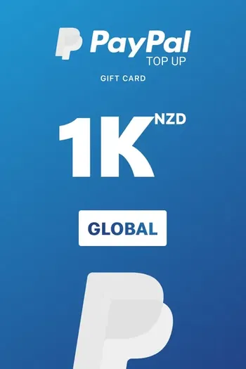 PayPal 1000 NZD Payment Card (Global)