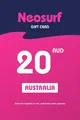 Neosurf 20 AUD Payment Card (Australia) thumb 1