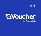 CashtoCode 5 CAD Payment Card (Canada) thumb 1