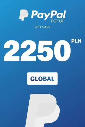 PayPal 2250 PLN Payment Card (Global)