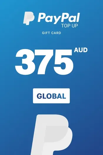 PayPal 375 AUD Payment Card (Global)