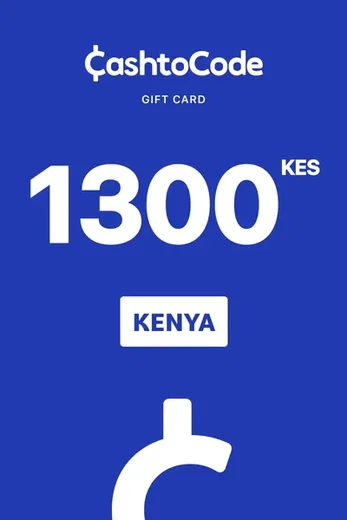CashtoCode 1300 KES Payment Card (Kenya) gallery image 1