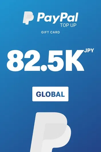 PayPal 82500 JPY Payment Card (Global)