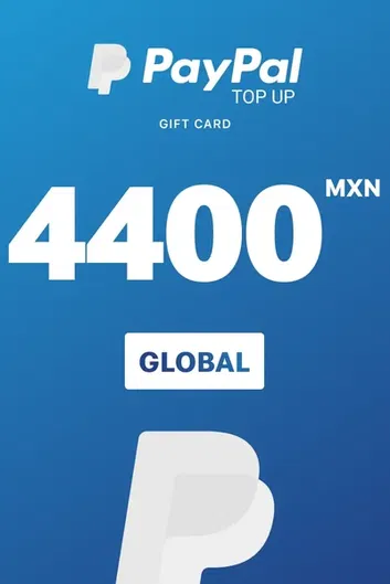 PayPal 4400 MXN Payment Card (Global)