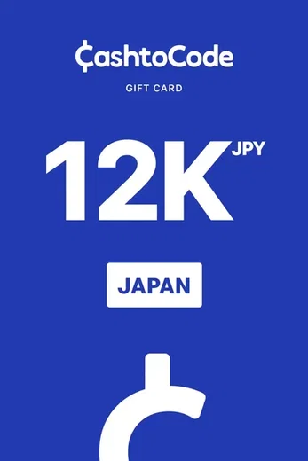 CashtoCode 12000 JPY Payment Card (Japan) gallery image 1