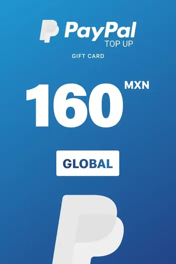 PayPal 160 MXN Payment Card (Global)