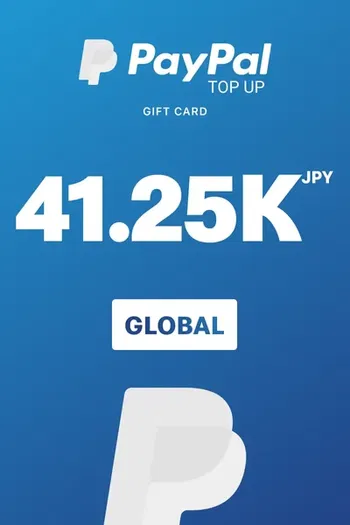 PayPal 41250 JPY Payment Card (Global)
