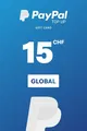 PayPal 15 CHF Payment Card (Global) thumb 1