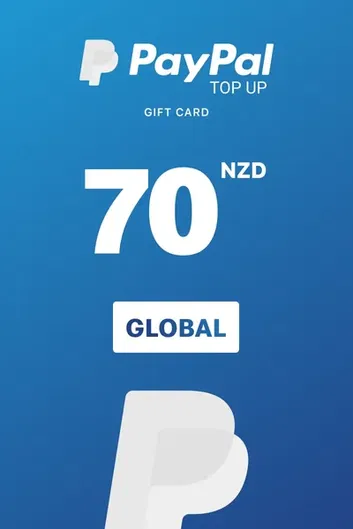 PayPal 70 NZD Payment Card (Global)