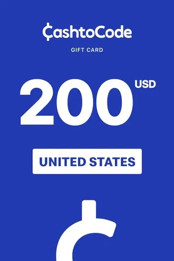 CashtoCode 200 USD Payment Card (United States)