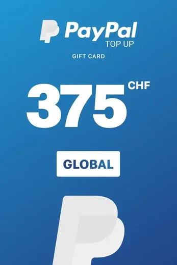 PayPal 375 CHF Payment Card (Global) gallery image 1