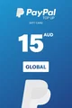 PayPal 15 AUD Payment Card (Global) thumb 1
