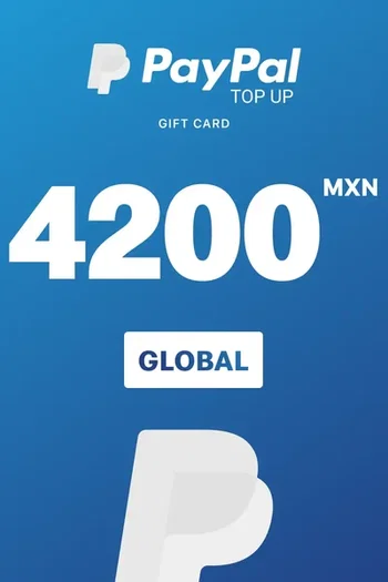 PayPal 4200 MXN Payment Card (Global)