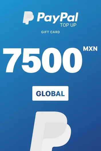 PayPal 7500 MXN Payment Card (Global)