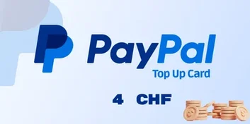 PayPal 4 CHF Payment Card (Global)