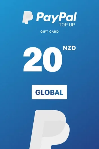 PayPal 20 NZD Payment Card (Global)