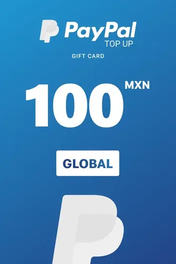 PayPal 100 MXN Payment Card (Global)