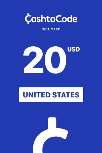 CashtoCode 20 USD Payment Card (United States)