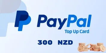 PayPal 300 NZD Payment Card (Global)