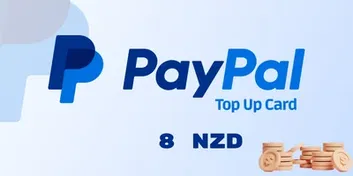 PayPal 8 NZD Payment Card (Global)