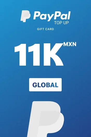 PayPal 11000 MXN Payment Card (Global)
