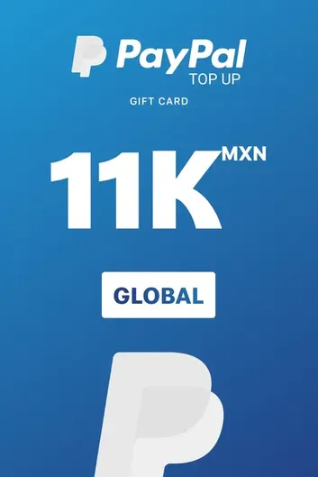 PayPal 11000 MXN Payment Card (Global)