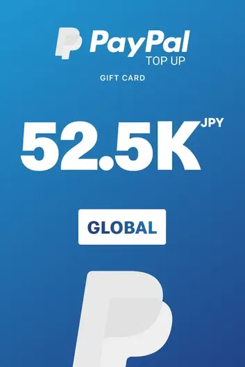 PayPal 52500 JPY Payment Card (Global)