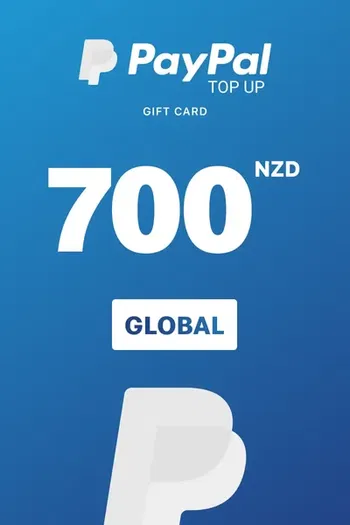 PayPal 700 NZD Payment Card (Global)