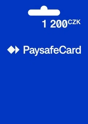 Paysafecard 1200 CZK Payment Card (Czech Republic)