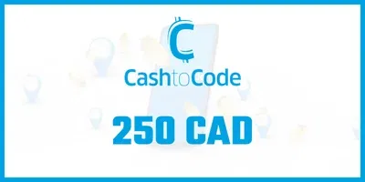 CashtoCode 250 CAD Payment Card (Canada) gallery image 1
