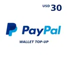 PayPal 30 USD Payment Card (United States) thumb 1