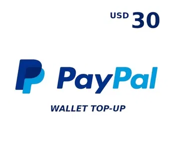 PayPal 30 USD Payment Card (United States)