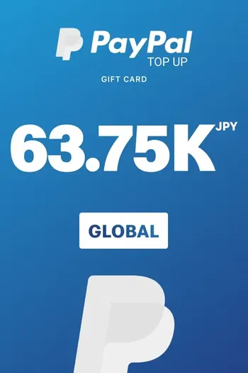 PayPal 63750 JPY Payment Card (Global)